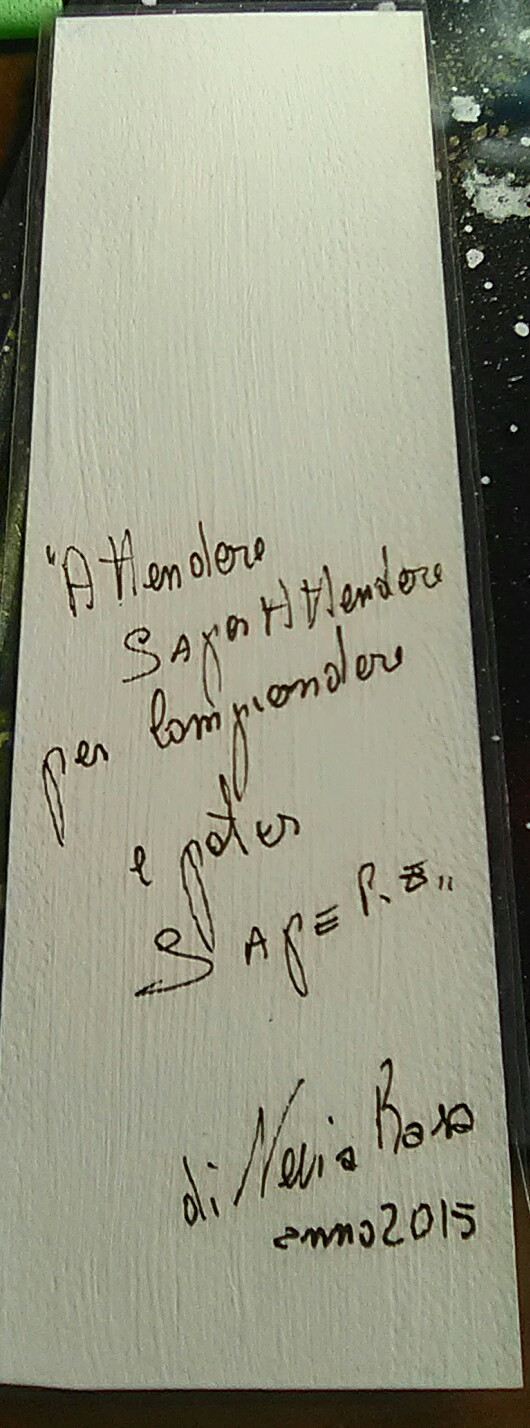 Nevia Rasa Segnalibro
